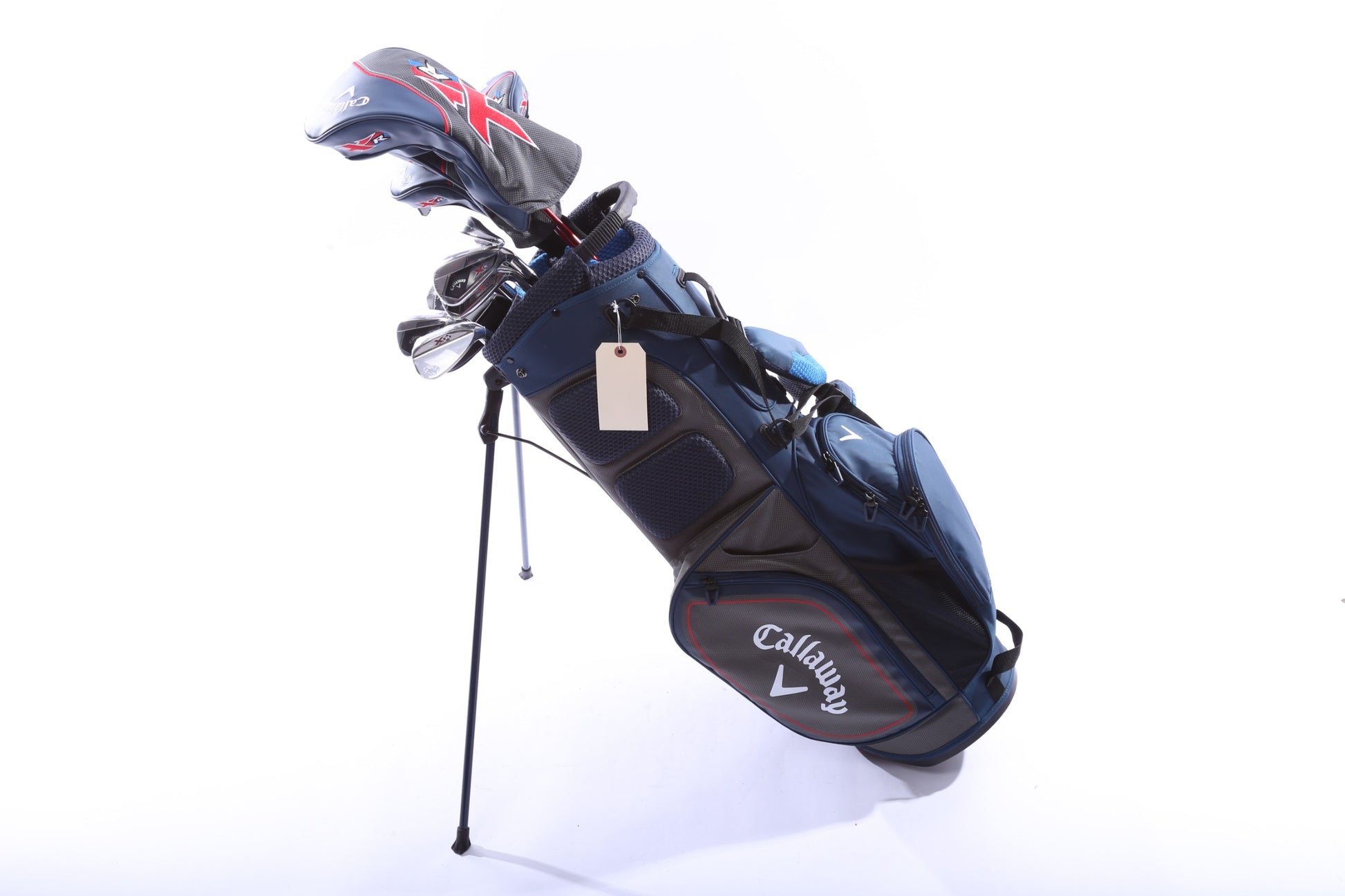 Used Callaway XR Complete Set - Right-Handed - 1W, 3W, 4H, 5H, 6-PW, AW, SW, Putter - Regular Flex-Next Round