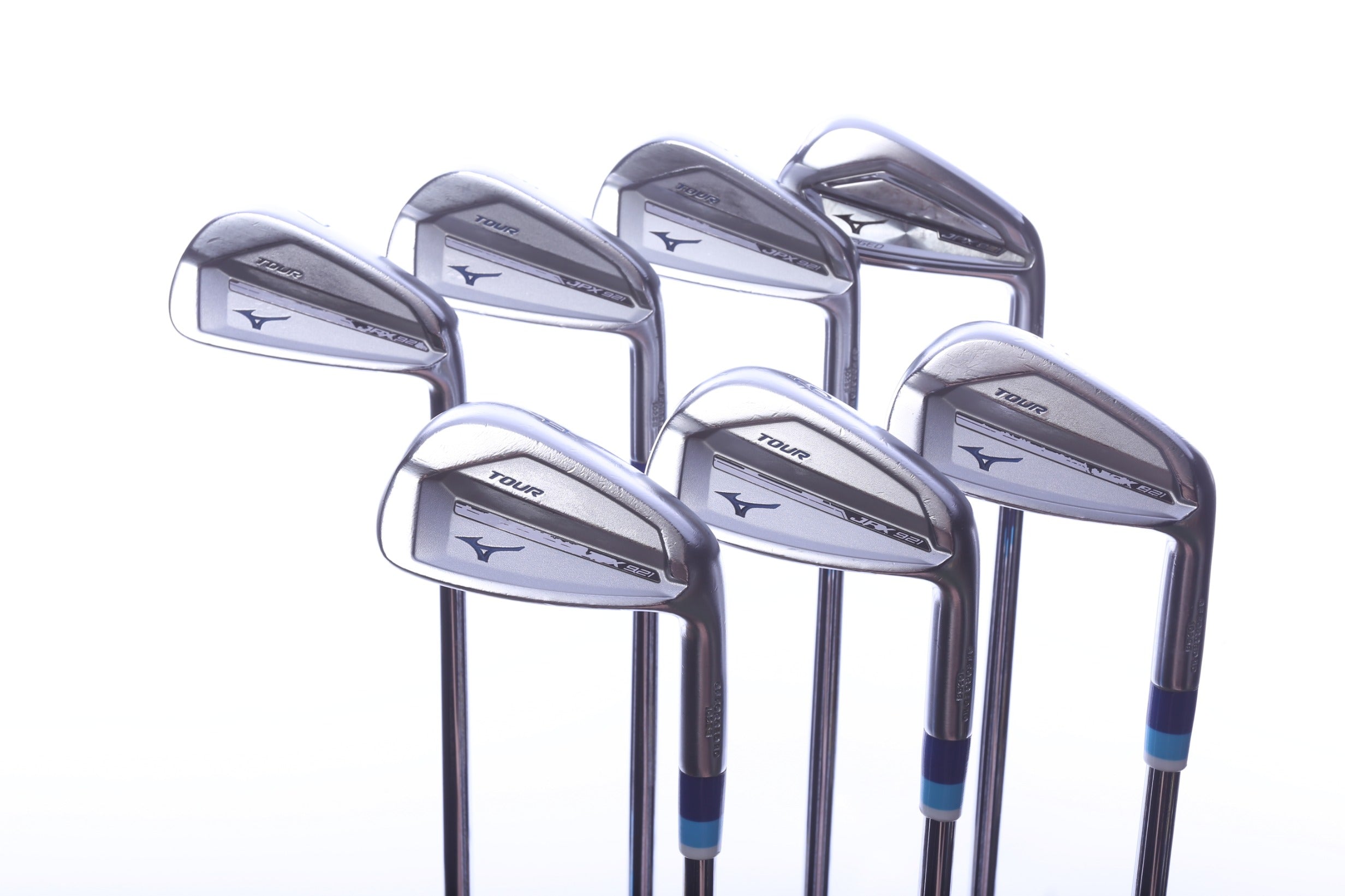 Used Mizuno JPX 921 Hot Metal Iron Set - Right-Handed - 4-PW - Stiff Flex
