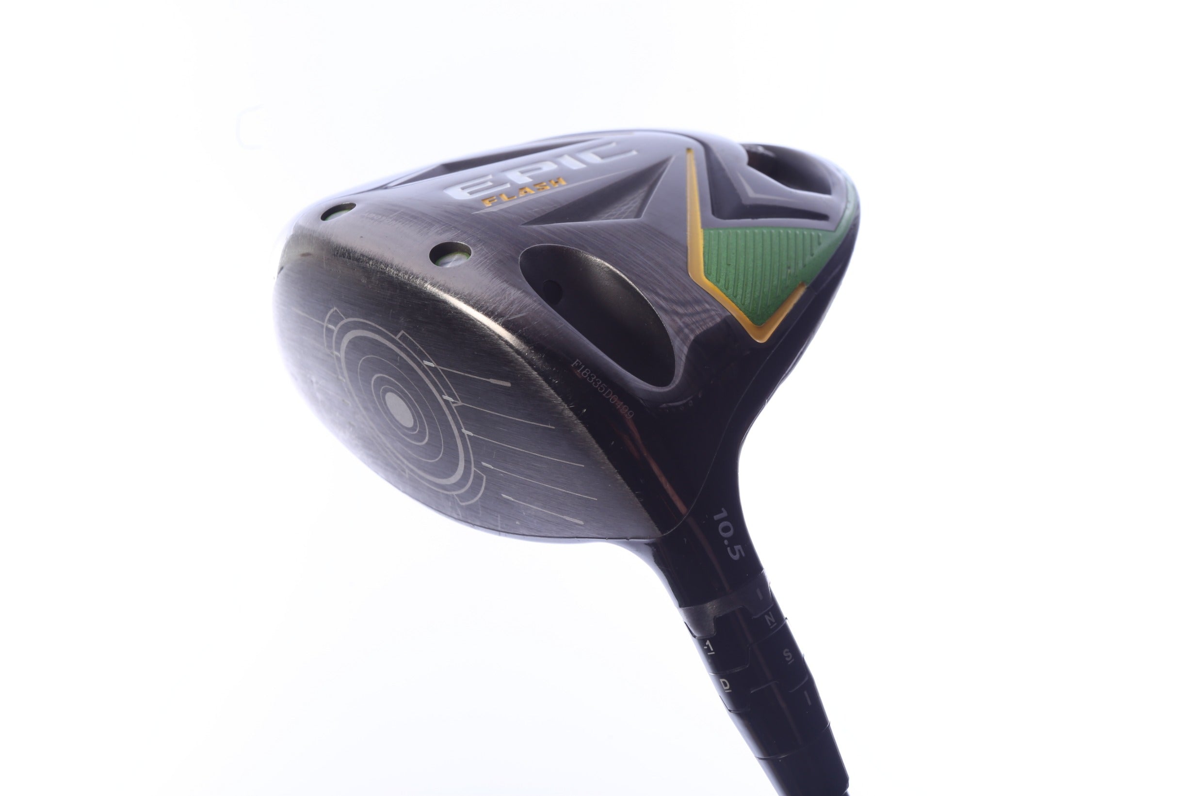Used Callaway Epic Flash Driver - 10.5 Degrees - Stiff Flex Project X HZRDUS Smoke Black - Left-Handed
