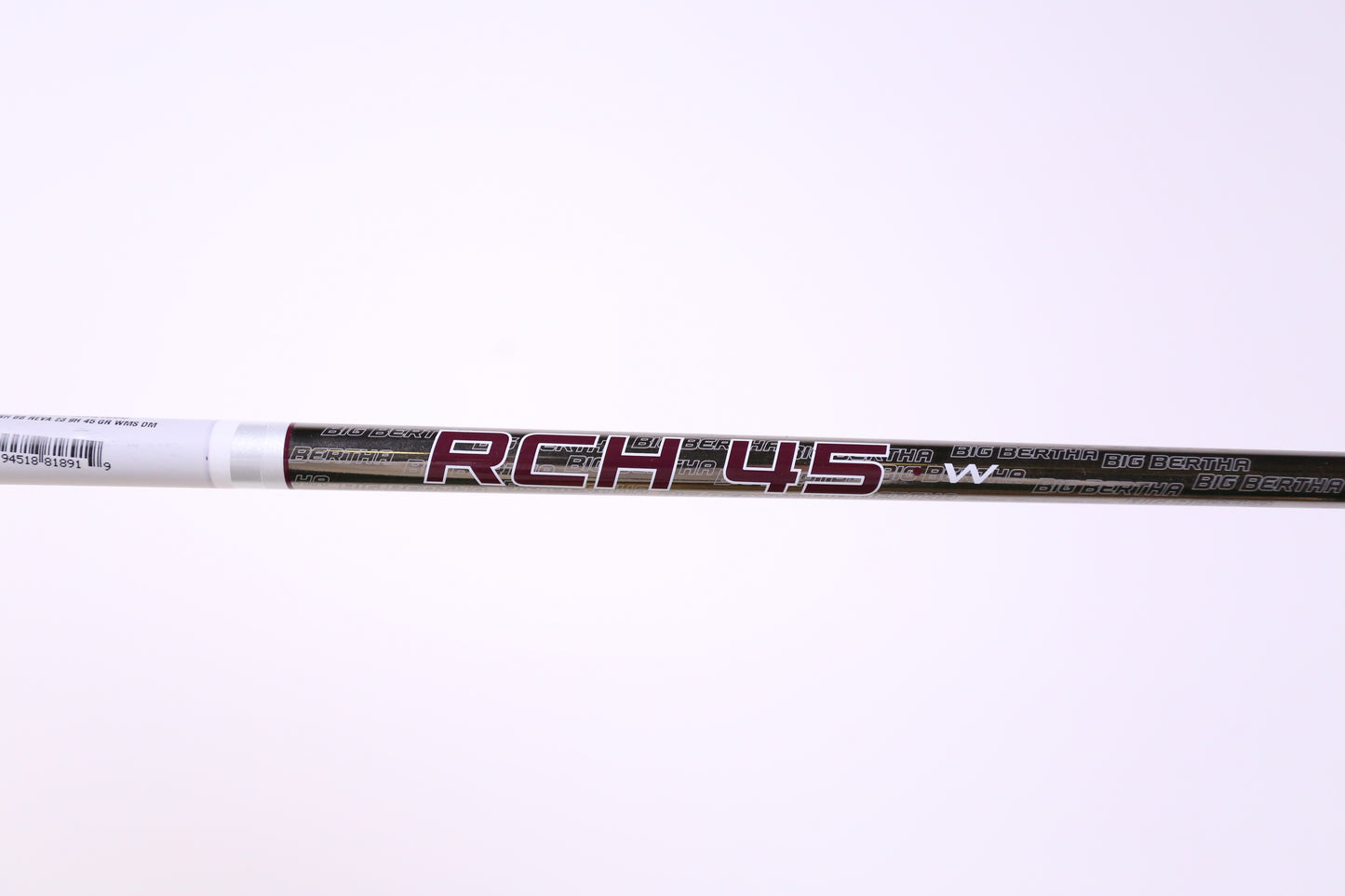 Callaway RCH 45 Hybrid Shaft - Ladies Flex - 36 in-Next Round