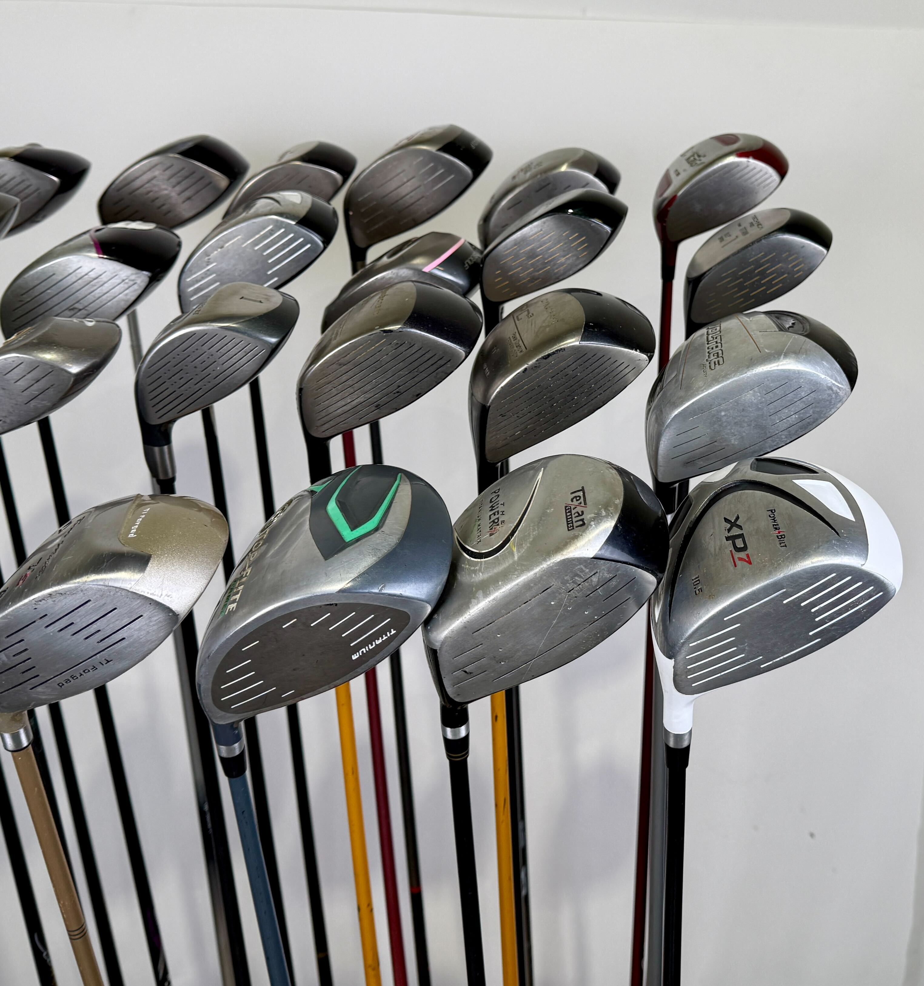 Wholesale Lot of 24 Golf Clubs - 24 Drivers Assorted Brands-Next Round
