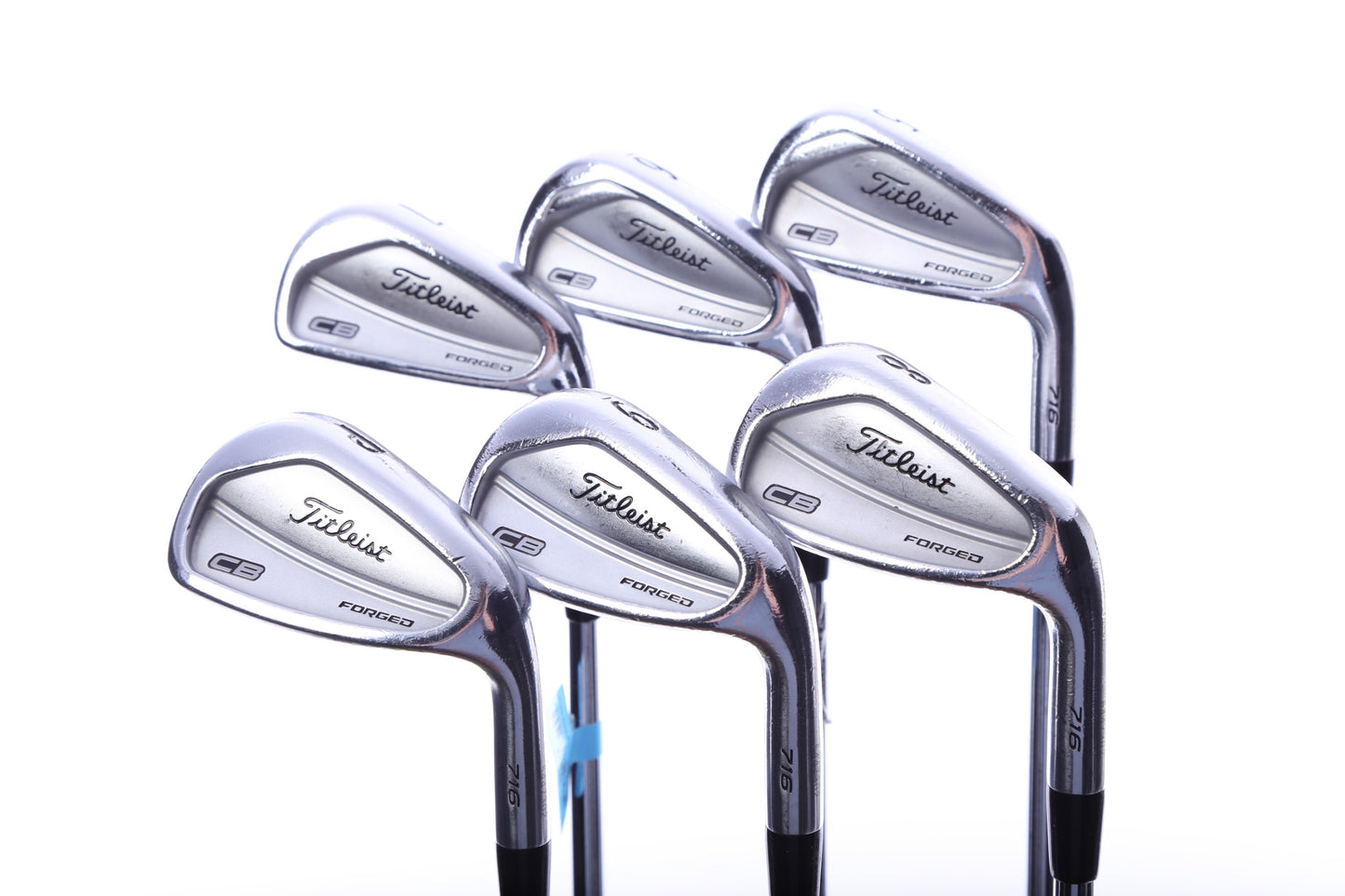 Used Titleist CB 716 Forged Iron Set - Right-Handed - 5-PW - Extra Stiff Flex-Next Round