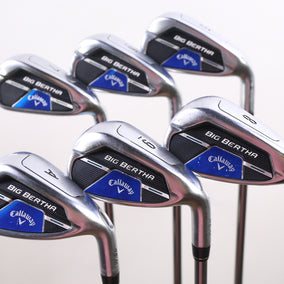 Used Callaway Big Bertha REVA Iron Set - Right-Handed - 5-9, AW - Ladies Flex-Next Round