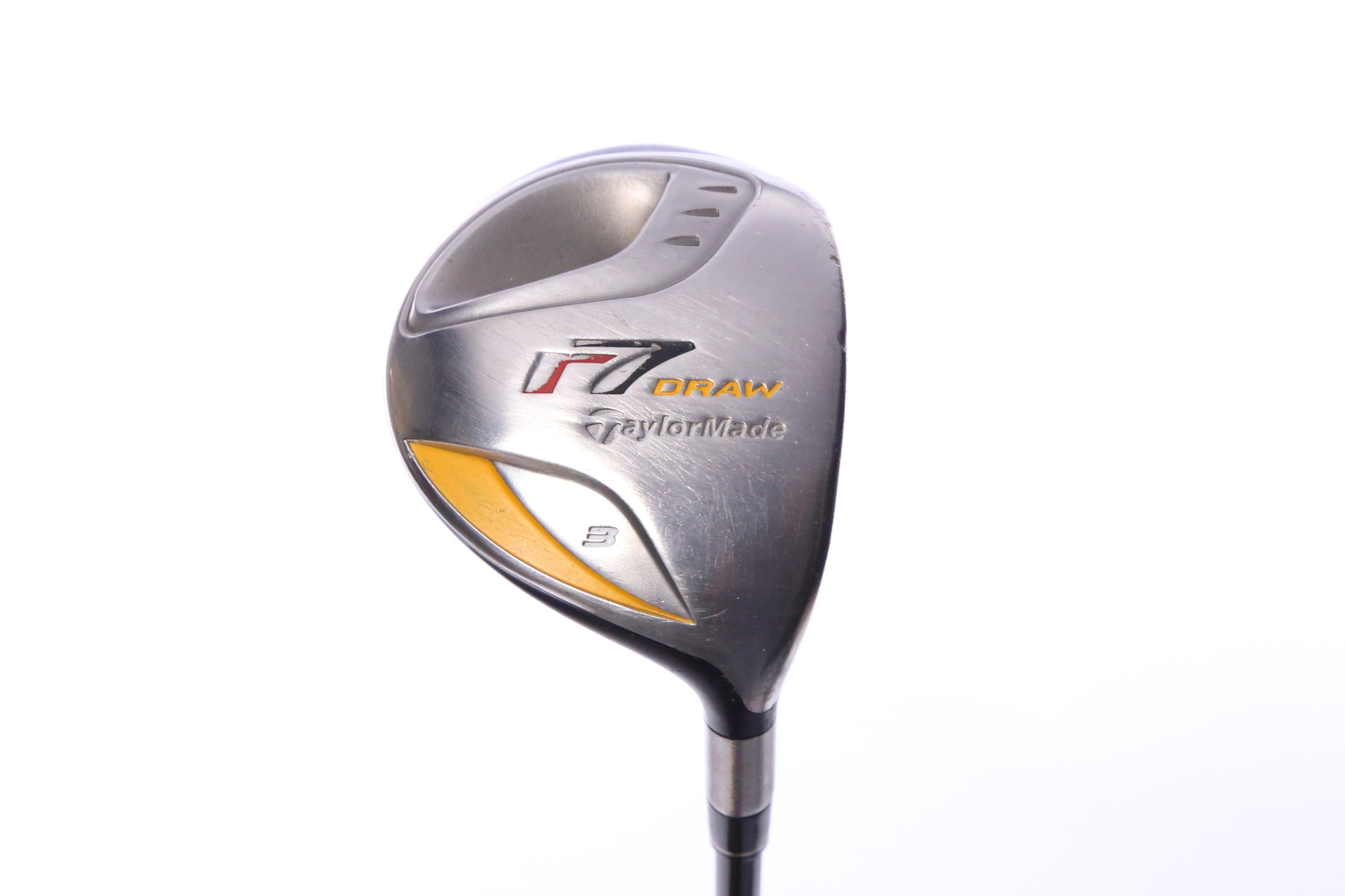 Used TaylorMade r7 Draw 3-Wood - Right-Handed - 15 Degrees - Regular Flex