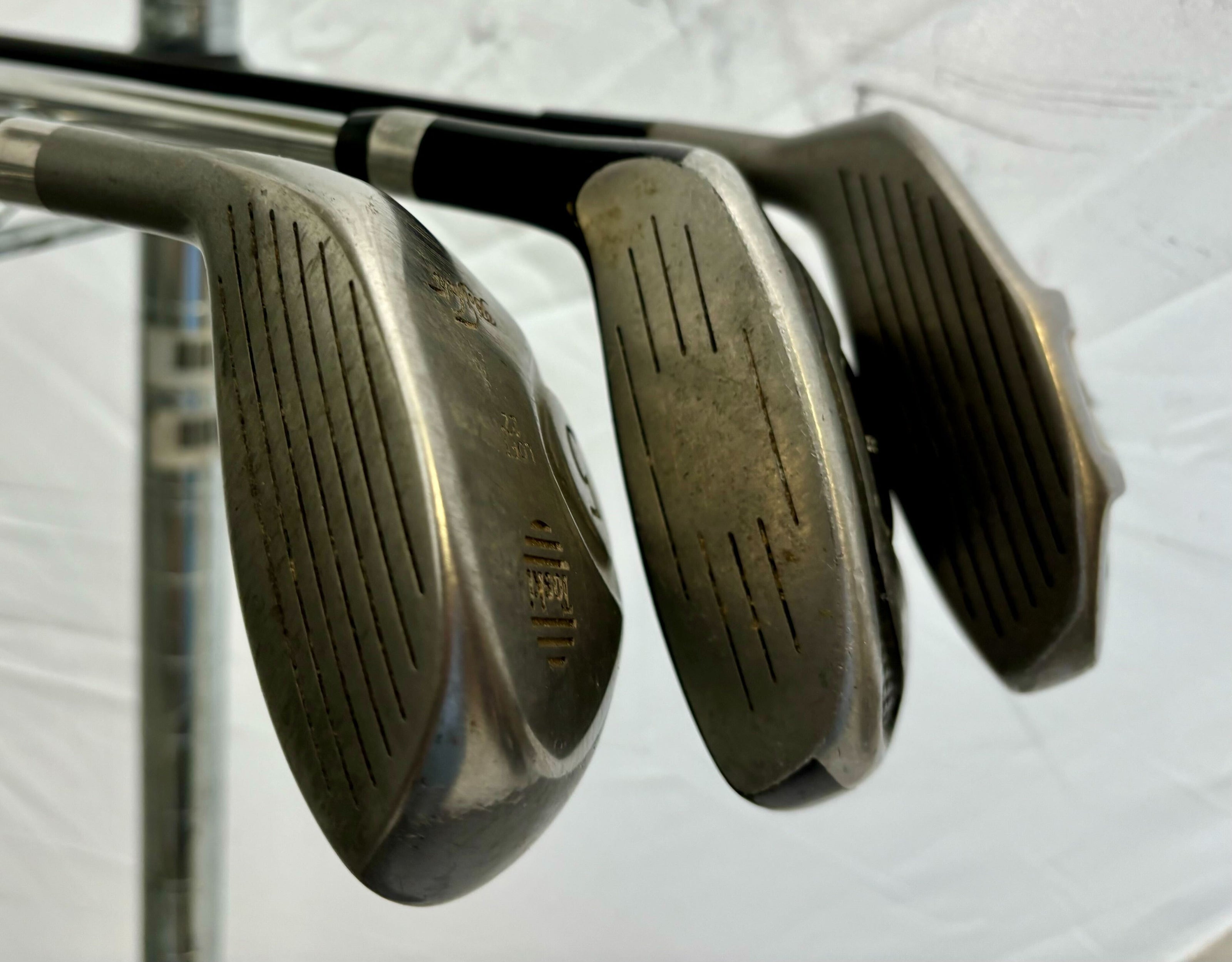 Wholesale Lot of 30 Golf Clubs - Assorted Hybrids, Woods, and Drivers-Next Round