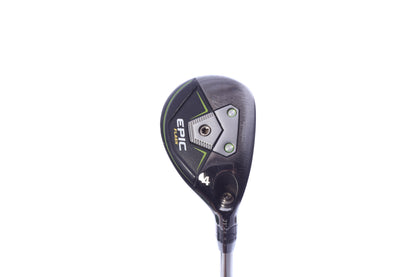 Used Callaway Epic Flash 4H Hybrid - Right-Handed - 21 Degrees - Regular Flex