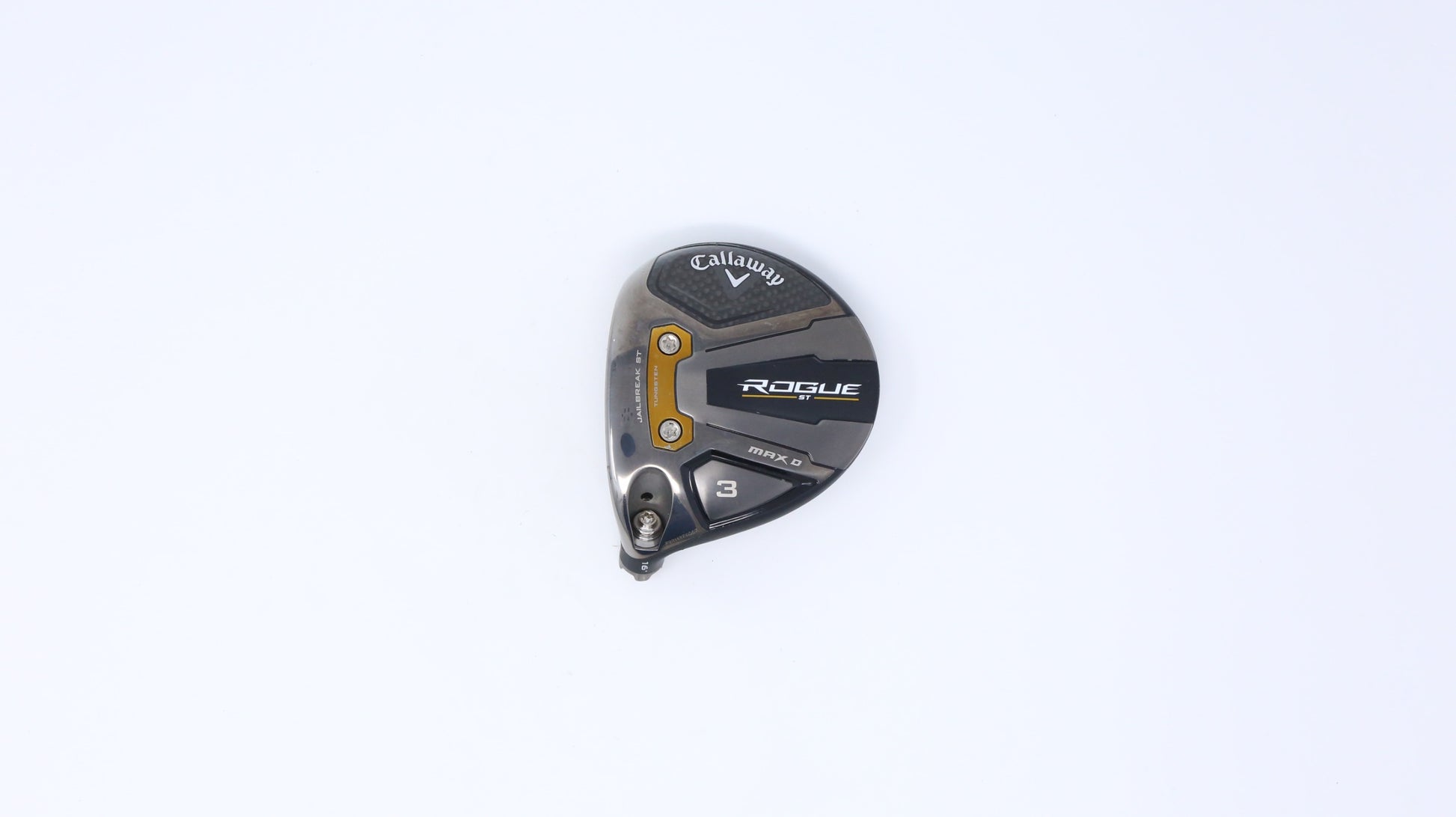 Used Callaway Rogue ST Max Draw 3-Wood - HEAD ONLY - Left-Handed - 16 Degrees-Next Round