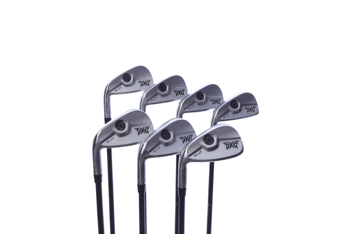 Used PXG 0317 T Iron Set - Left-Handed - 4-PW - Stiff Flex
