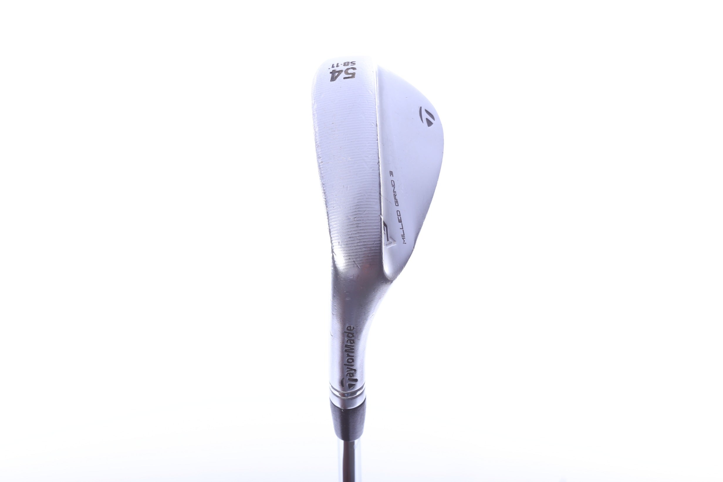 Used TaylorMade Milled Grind 3 Chrome Sand Wedge - Left-Handed - 54 Degrees - Wedge Flex