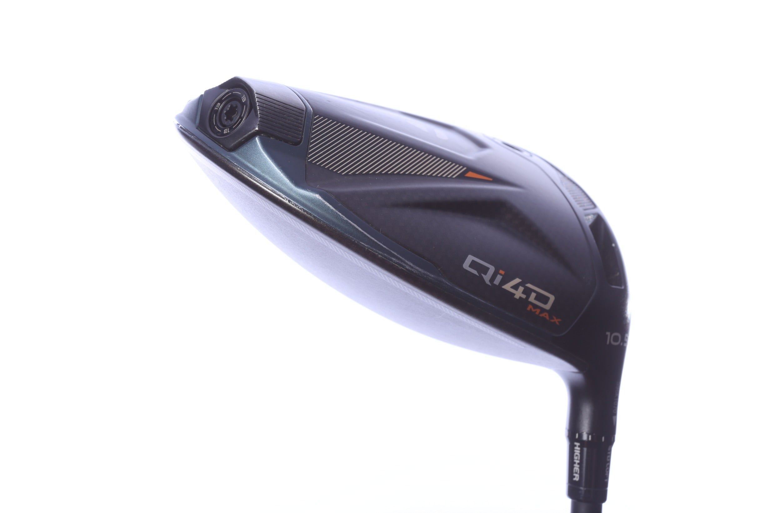 Used TaylorMade Qi4D Max Driver - 10.5 Degrees - Stiff Flex TaylorMade REAX - Right-Handed-Next Round