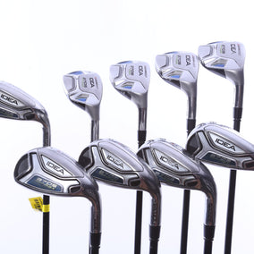 Used Adams Idea a7OS Keri Max Complete Set - Right-Handed - 3-PW, SW - Regular Flex-Next Round