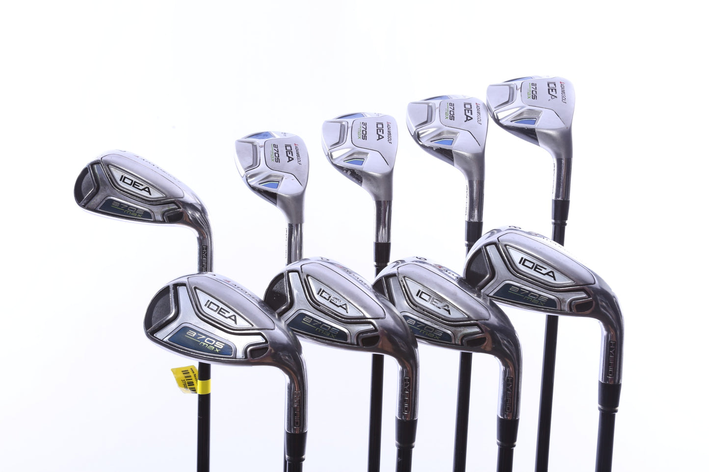 Used Adams Idea a7OS Keri Max Complete Set - Right-Handed - 3-PW, SW - Regular Flex-Next Round
