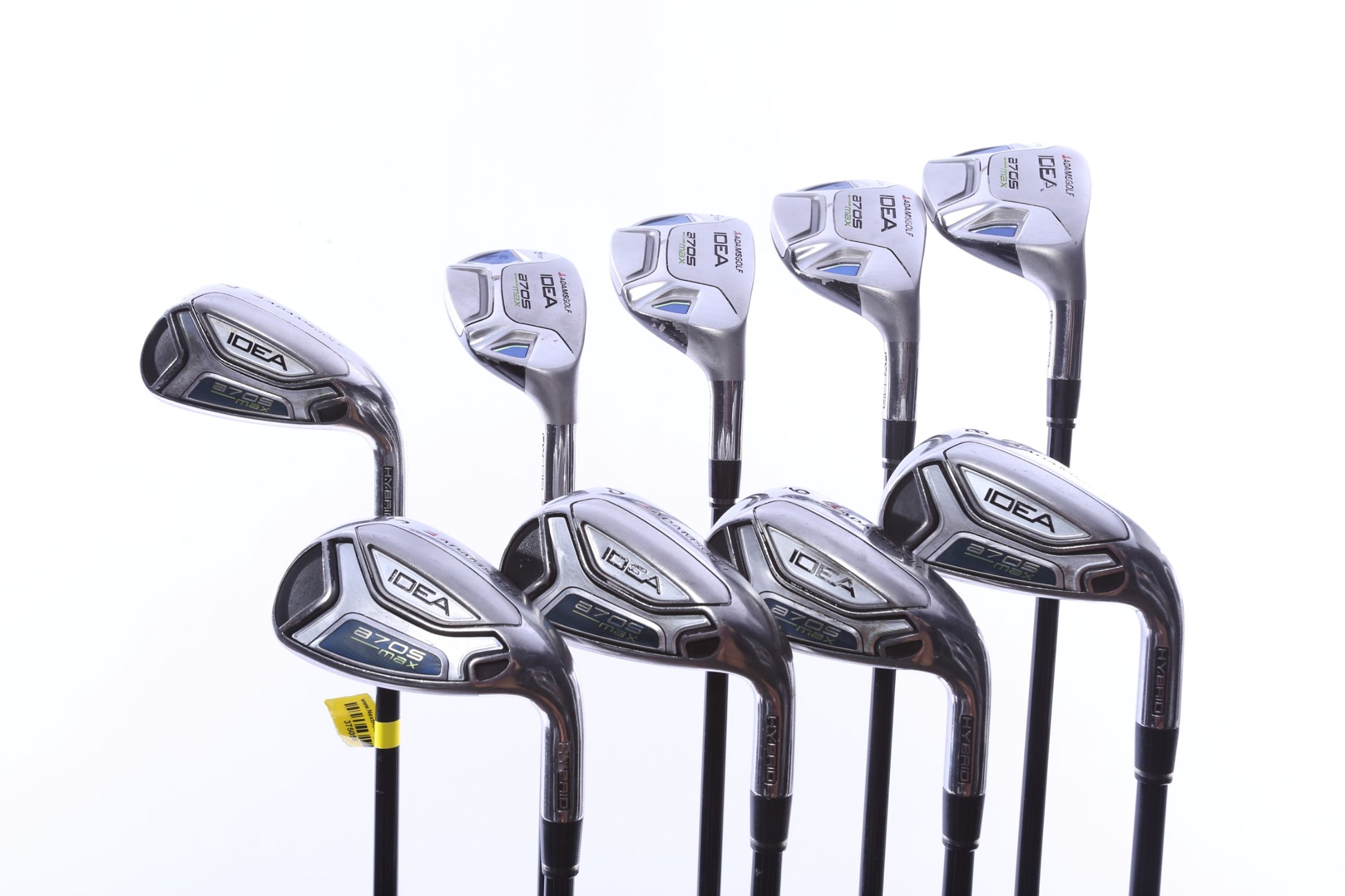 Used Adams Idea a7OS Keri Max Complete Set - Right-Handed - 3-PW, SW - Regular Flex-Next Round