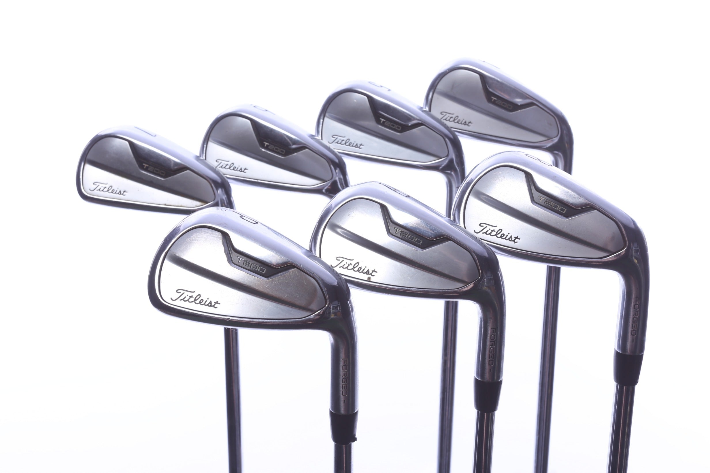 Used Titleist 2021 T200 Iron Set - Right-Handed - 4-PW - Stiff Flex
