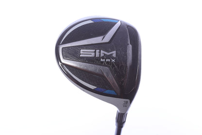 Used TaylorMade SIM MAX 3-Wood - Right-Handed - 15 Degrees - Stiff Flex