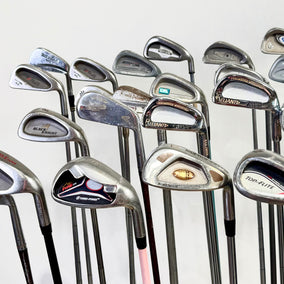Wholesale Lot of 24 Golf Clubs - Right Handed - Assorted Irons and Wedges-Next Round