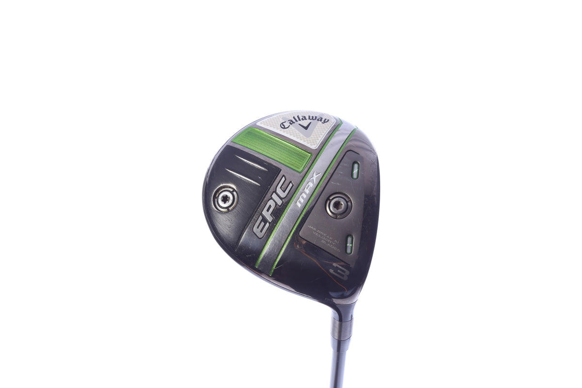 Used Callaway Epic MAX 3-Wood - Right-Handed - 15 Degrees - Stiff Flex
