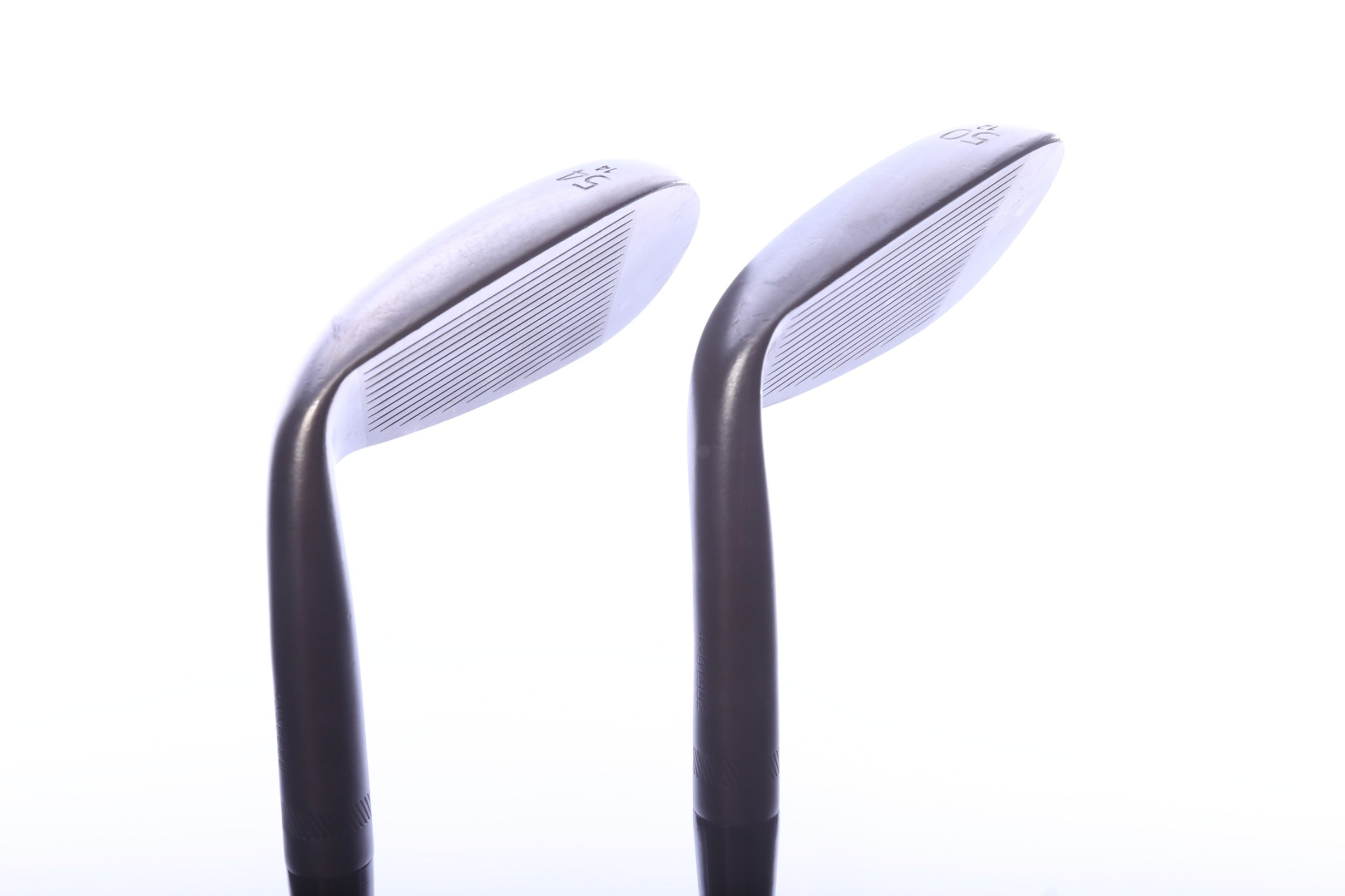Used Titleist Vokey SM5 Raw Black Wedge Set - Right-Handed - 50*, 54* - Wedge Flex