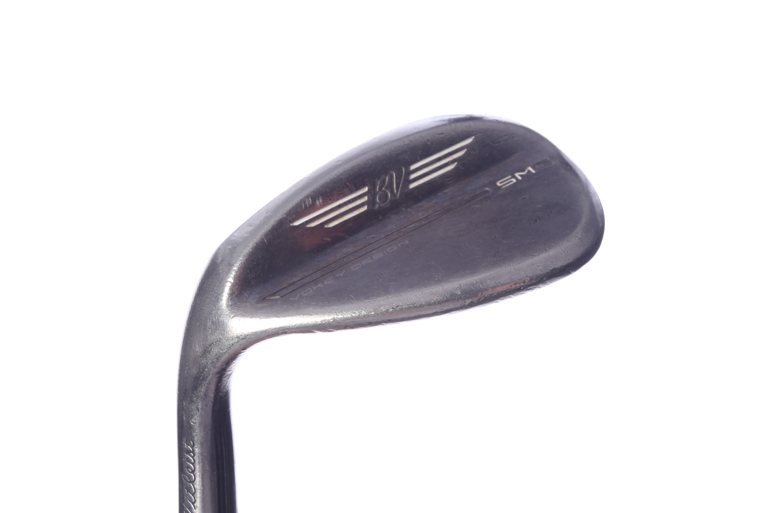 Used Titleist Vokey SM9 Brushed Steel Sand Wedge - Left-Handed - 56 Degrees - Extra Stiff Flex-Next Round