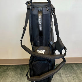 NEW PXG Carry/Stand Bag Black 4 Dividers/5 pockets with Strap and Rain Cover-Next Round