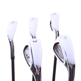 Used Cobra King F9 SpeedBack Iron Set - Right-Handed - 6-PW - Seniors Flex-Next Round