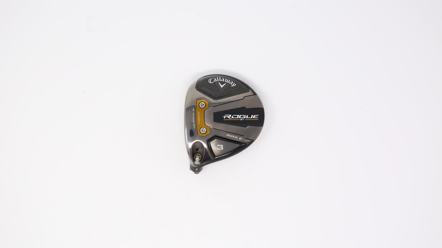 Used Callaway Rogue ST Max Draw Fairway Wood - HEAD ONLY - Left-Handed - 16 Degrees-Next Round