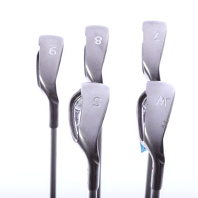 Used Ping Serene Iron Set - Right-Handed - 7-PW, SW - Ladies Flex - Orange Dot-Next Round