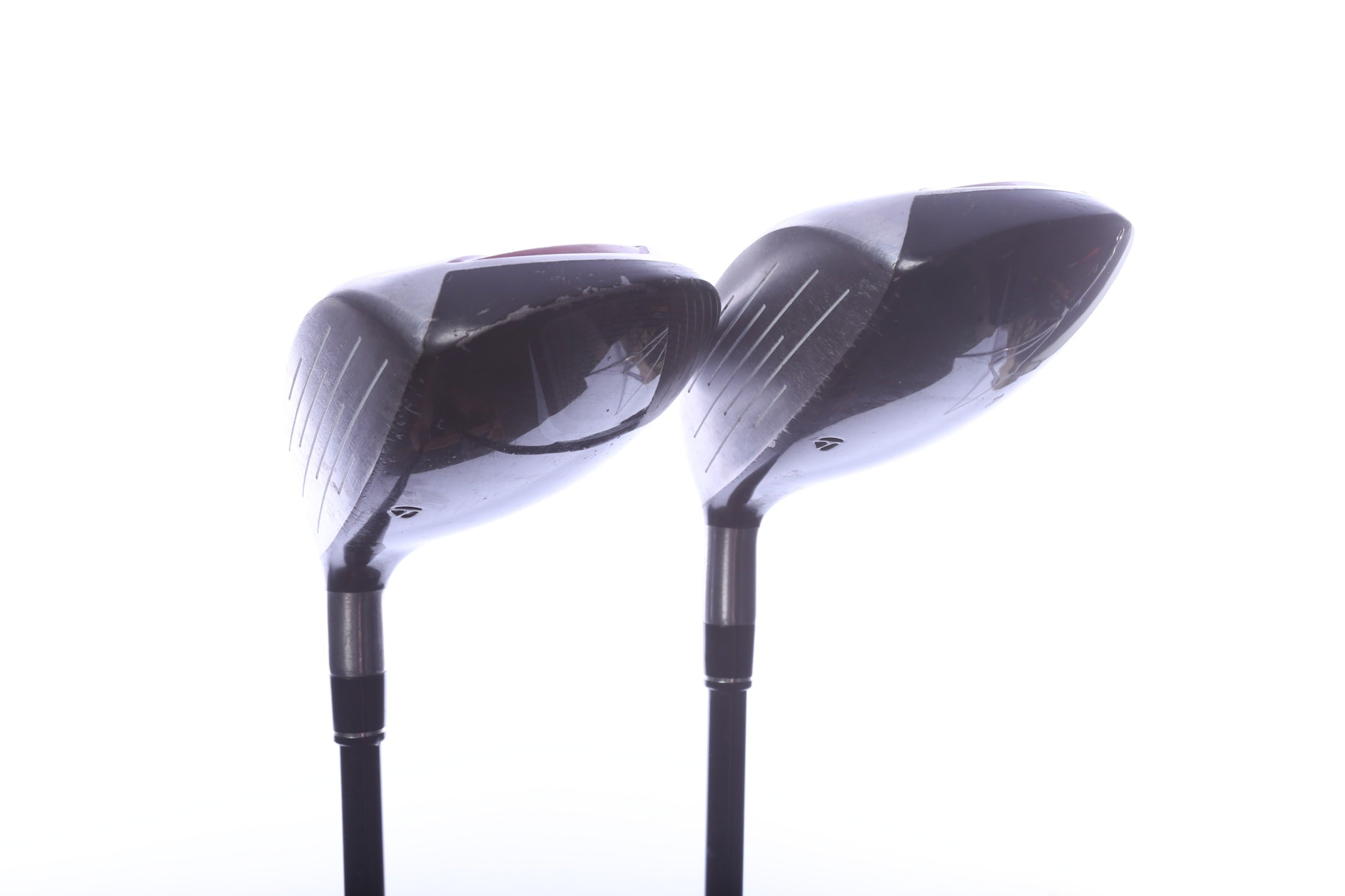 Used TaylorMade Burner Titanium Wood Set - Right-Handed - 3W, 5W - Stiff Flex