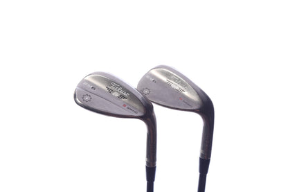 Used Titleist Vokey SM6 Steel Gray Wedge Set - Right-Handed - 56*, 60* - Seniors Flex
