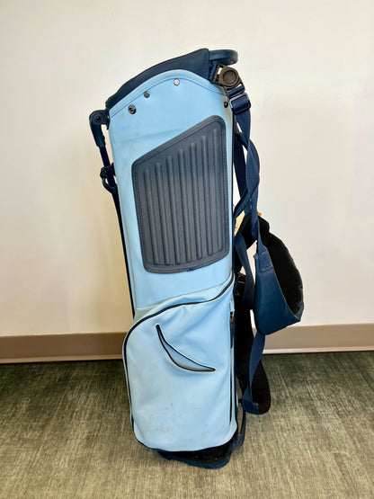 Stitch Sunday Golf Bag Blue 4 Dividers/3 pockets with Strap-Next Round