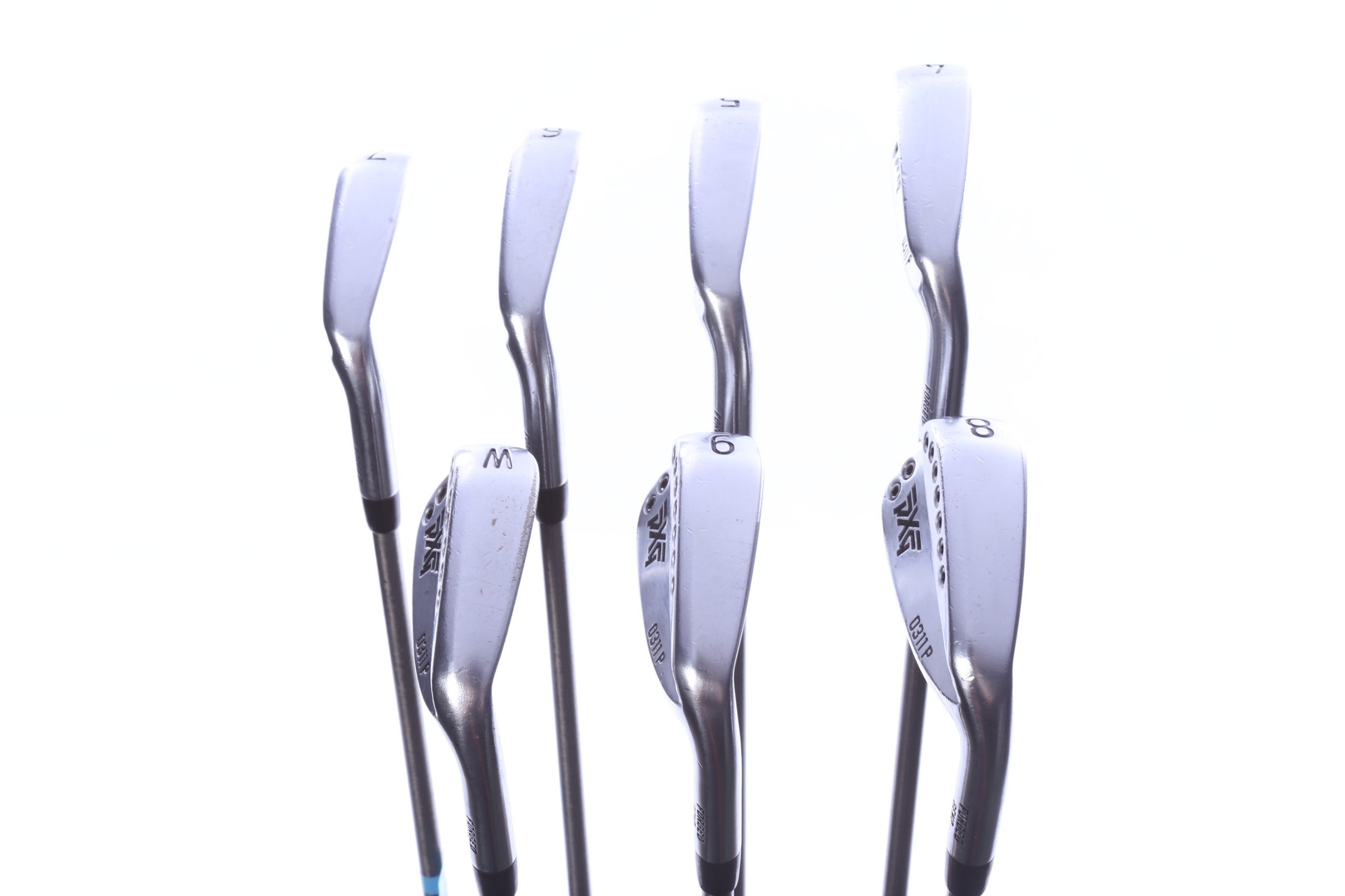 Used PXG 0311 P GEN2 Chrome Iron Set - Right-Handed - 4-PW - Stiff Flex-Next Round