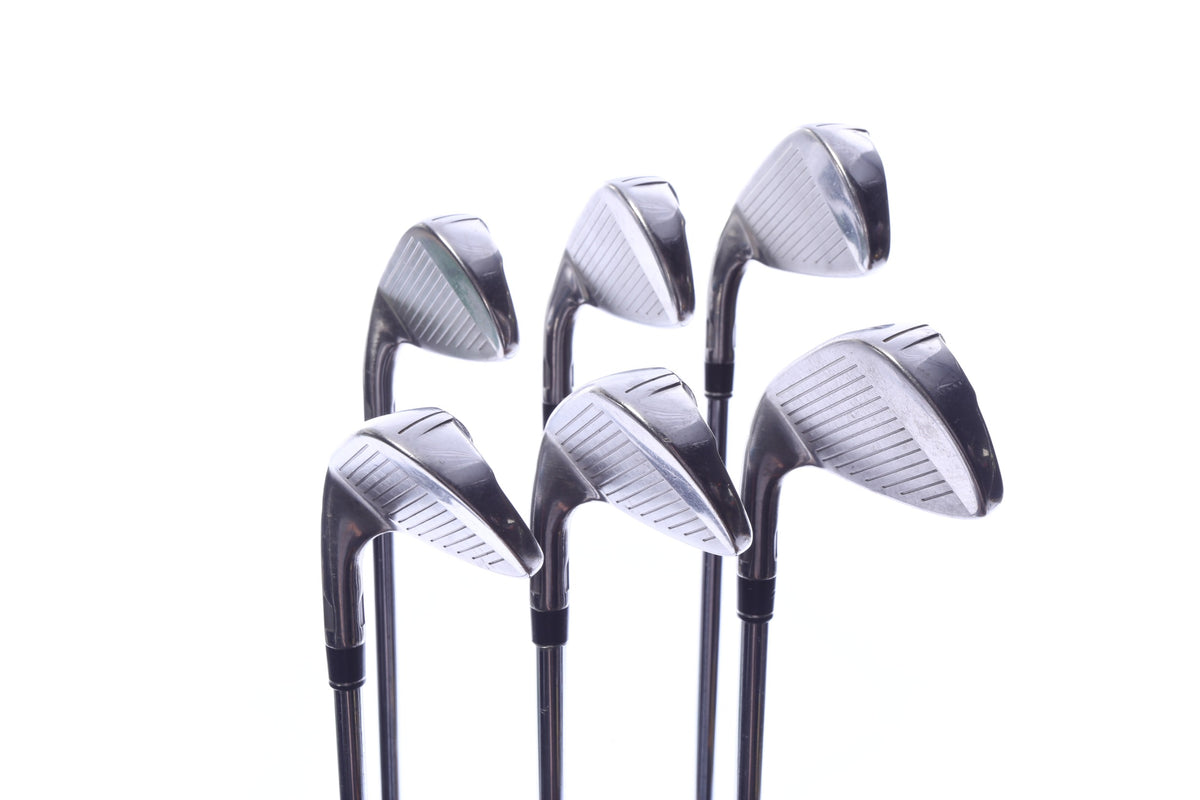 Used TaylorMade SIM2 MAX OS Iron Set - Right-Handed - 5-PW - Stiff Flex