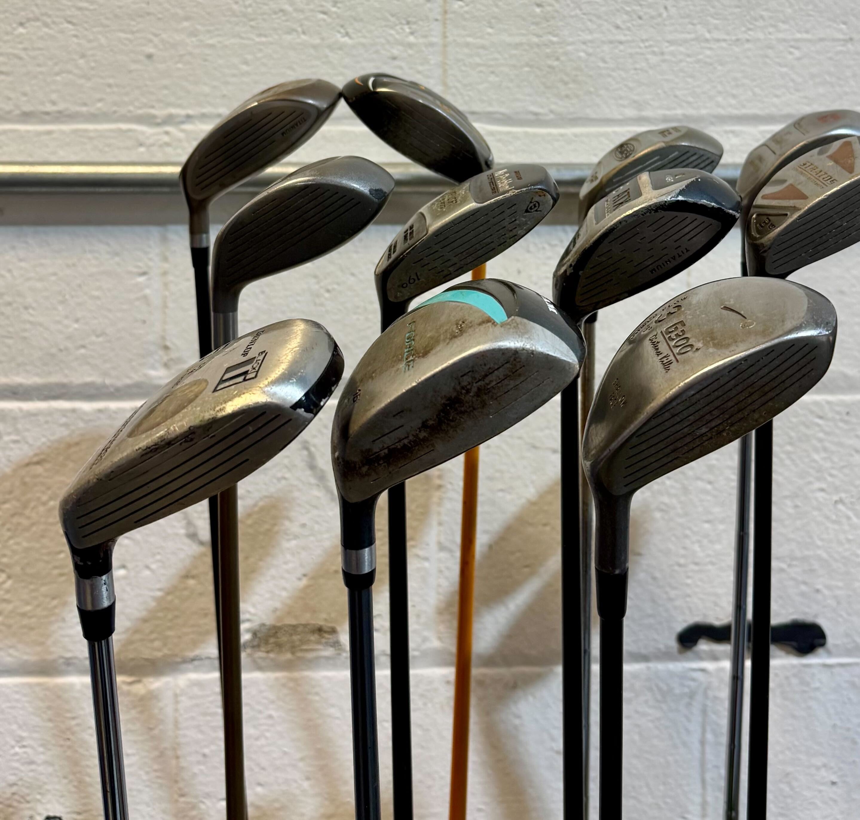 Wholesale Lot of 40 Golf Clubs - Assorted Fairway Woods-Next Round