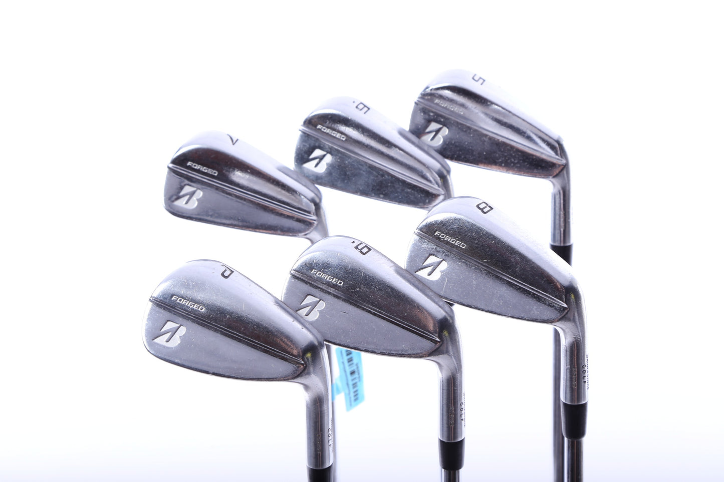 Used Bridgestone J15 MB Iron Set - Right-Handed - 5-PW - Stiff Flex-Next Round