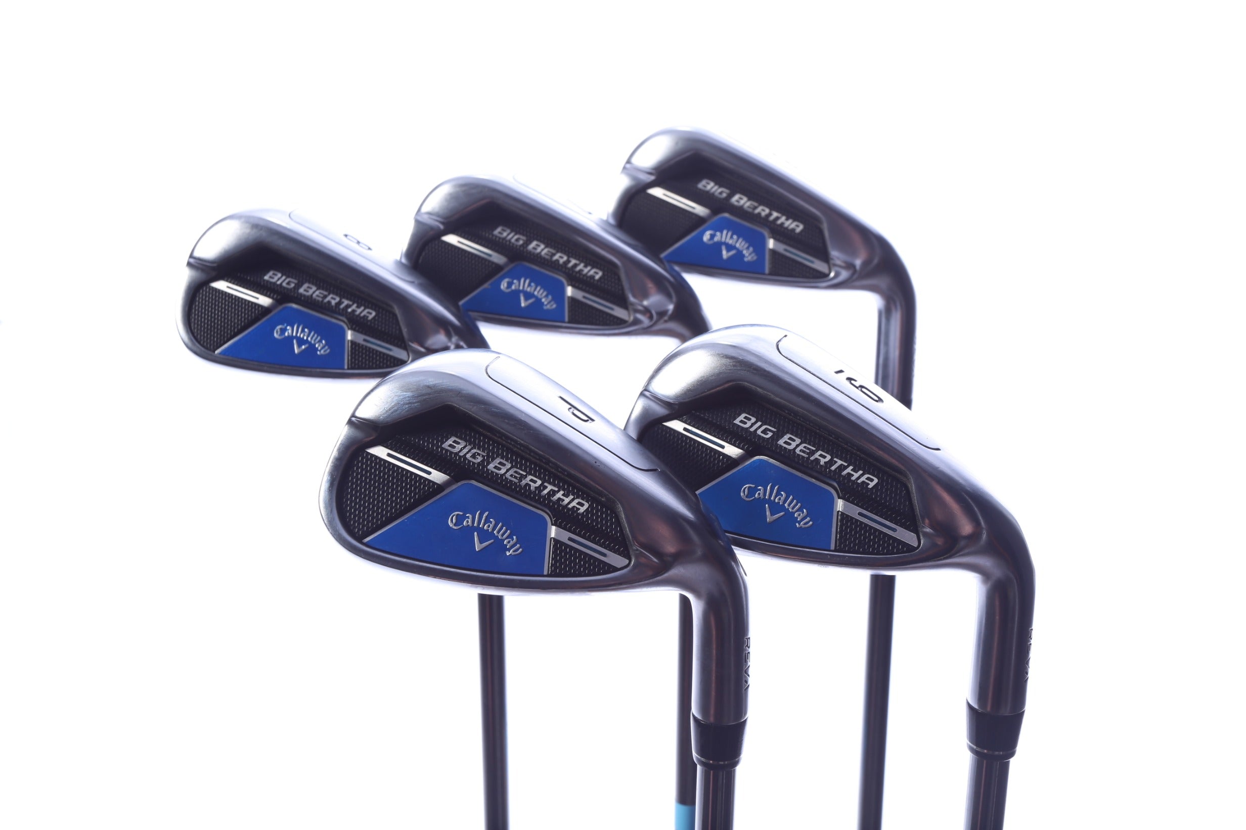 Used Callaway Big Bertha REVA Iron Set - Right-Handed - 6-PW - Ladies Flex