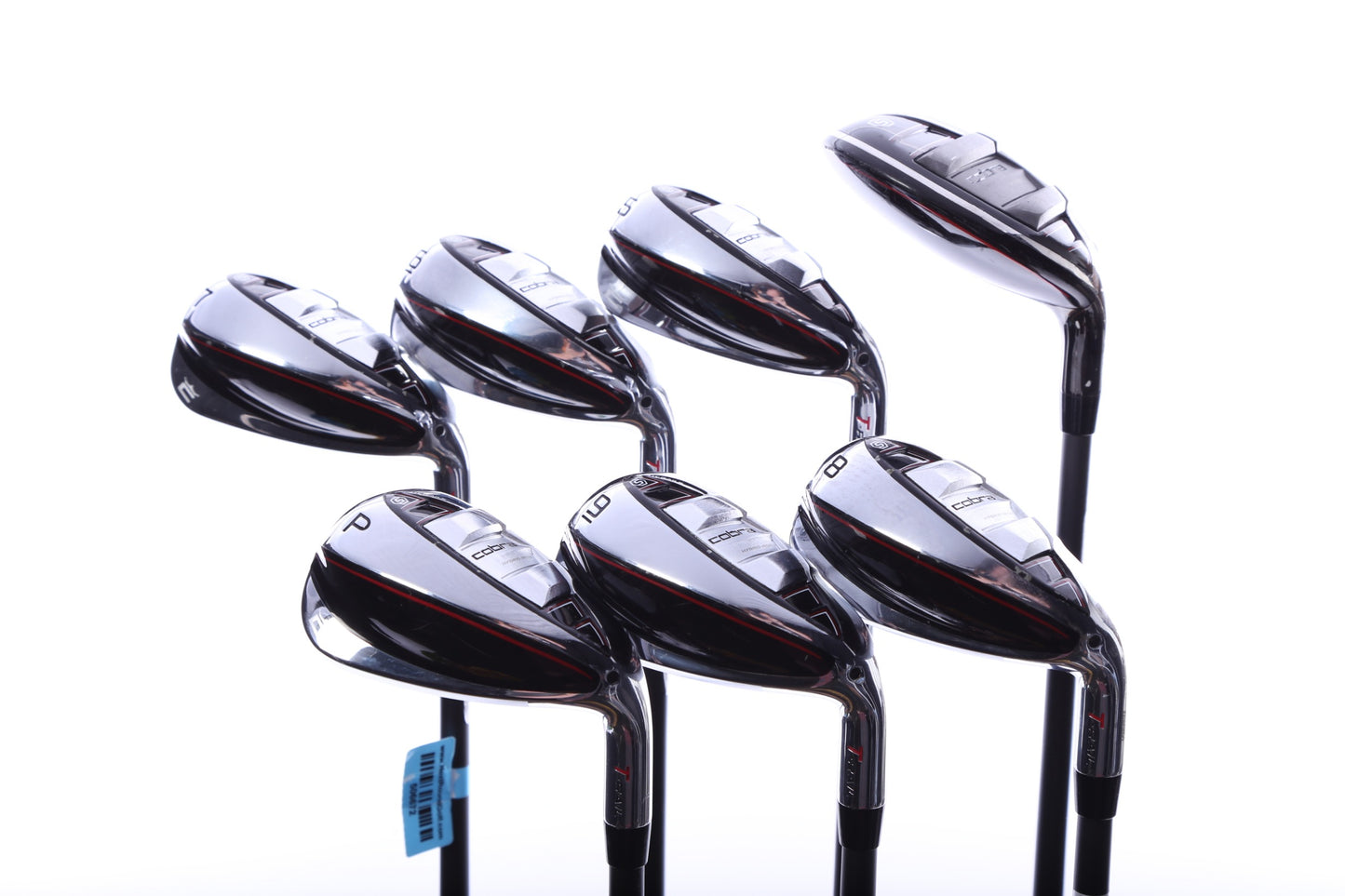 Used Cobra 2023 T-Rail Combo Iron Set - Right-Handed - 4H, 6-PW - Regular Flex-Next Round