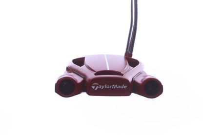 Used TaylorMade Spider Red Double Bend Putter - Left-Handed - 35 in - Mallet