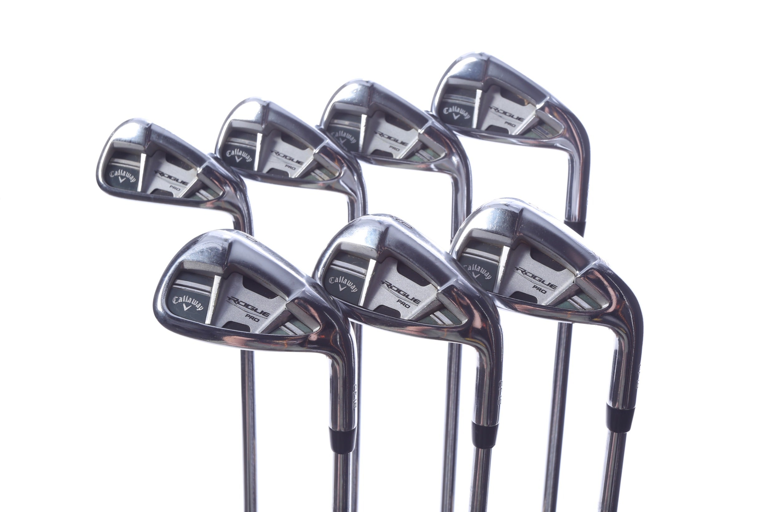 Used Callaway Rogue Pro Iron Set - Right-Handed - 4-PW - Stiff Flex-Next Round