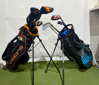 Wholesale Lot of 2 Kids Sets - Right-Handed - U.S Kids Golf, Cobra and TGA-Next Round