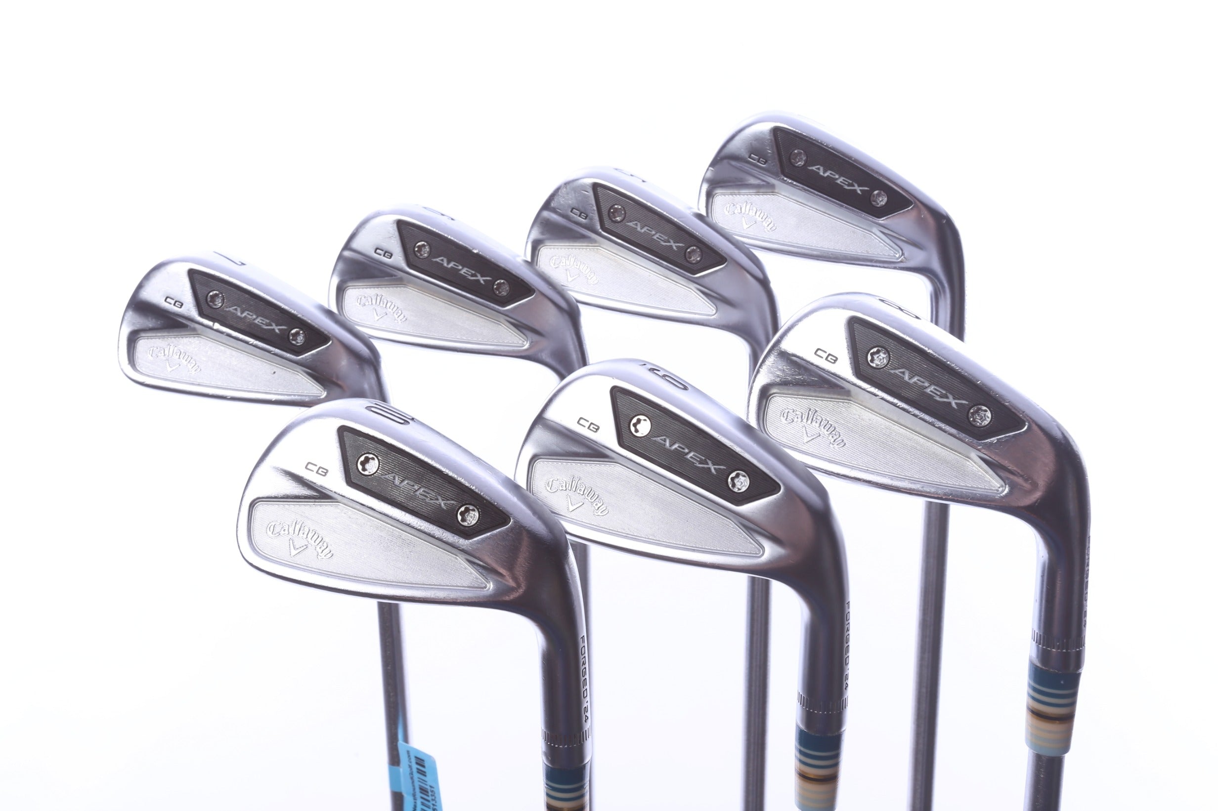 Used Callaway Apex CB 24 Iron Set - Right-Handed - 4-10 - Extra Stiff Flex-Next Round
