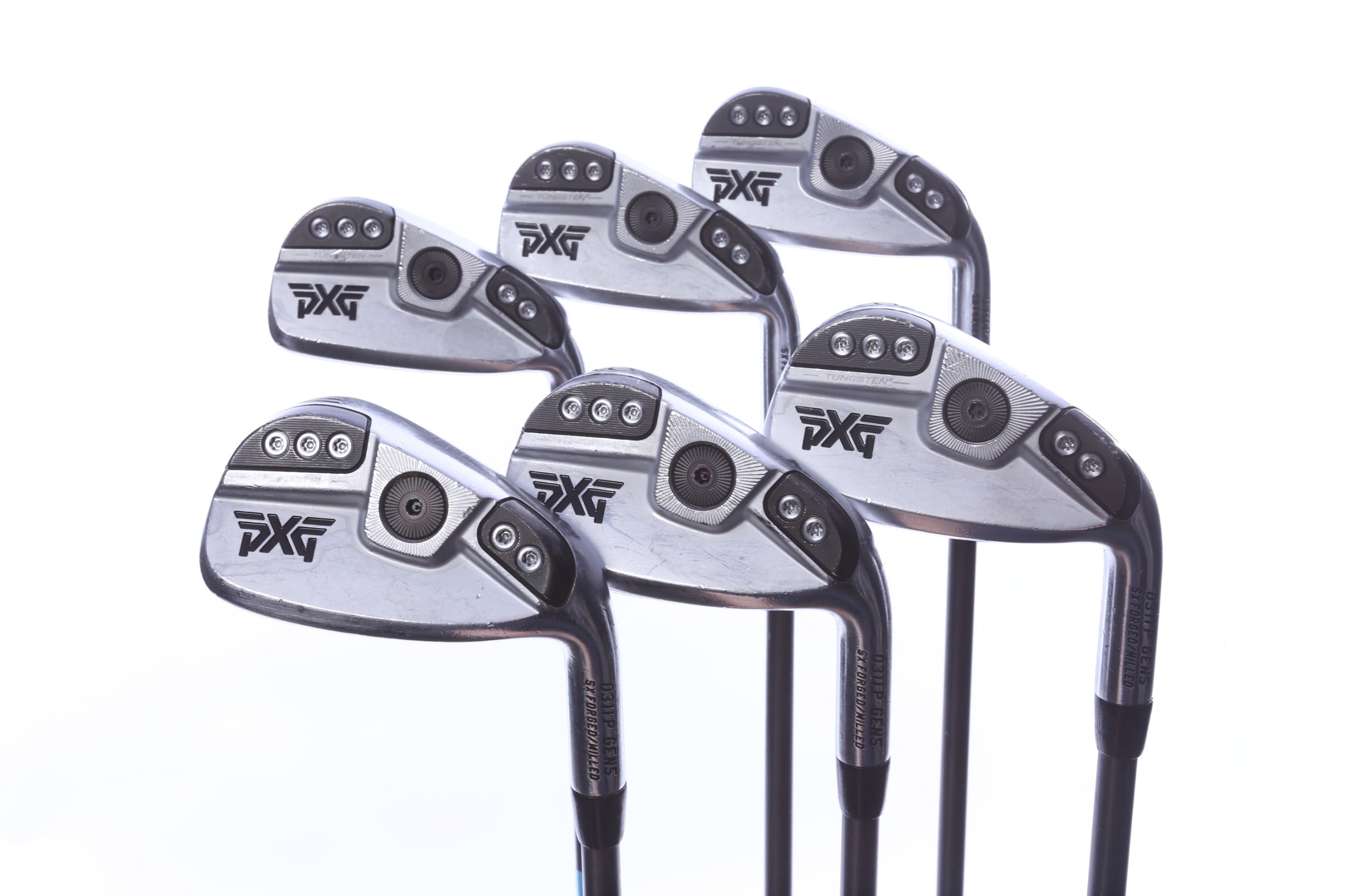 Used PXG 0311P Gen 5 Iron Set - Right-Handed - 5-PW - Regular Flex-Next Round