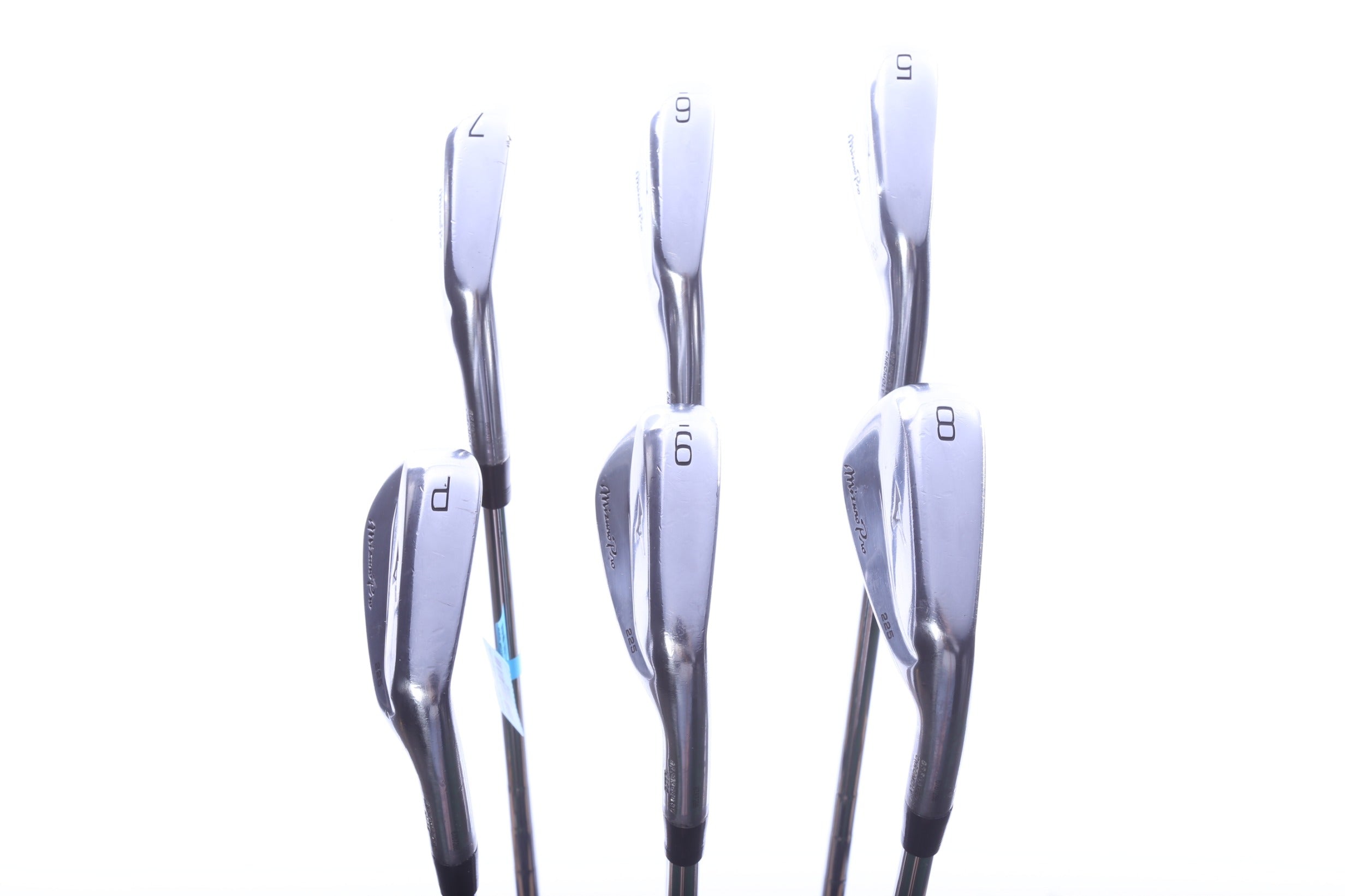 Used Mizuno Pro 225 Iron Set - Right-Handed - 5-PW - Stiff Flex