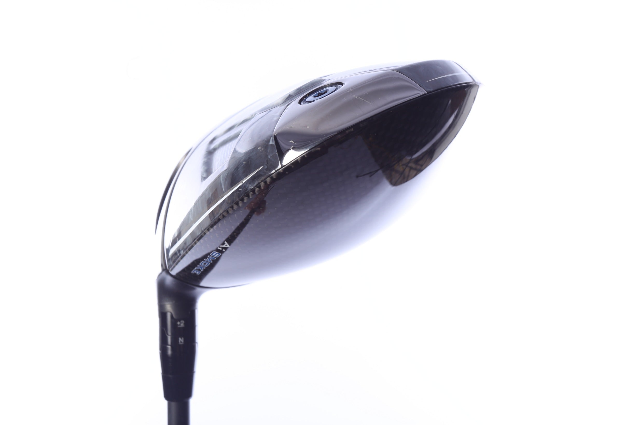 Used Callaway Paradym Ai Smoke Triple Diamond Driver - 9 Degrees - Extra Stiff Flex Mitsubishi Tensei AV Series Blue - Left-Handed