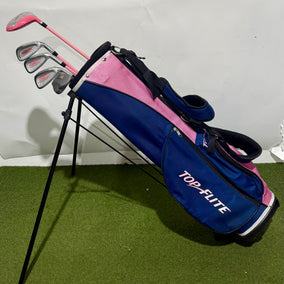 Wholesale Lot of Kids Sets - Right-Handed Golf Girl and Topflight Clubs-Next Round