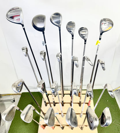 Wholesale Lot of 24 Golf Clubs - Right and left-Handed - Assorted Golf Clubs-Next Round
