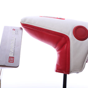 Used Evnroll ER2 MidBlade Red Gravity Putter - Left-Handed - 34.5 in - Blade-Next Round