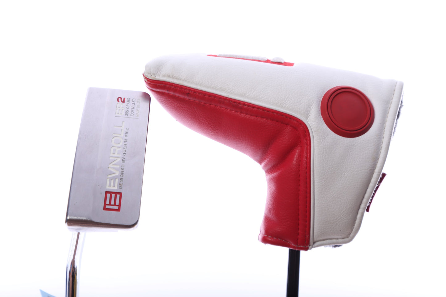 Used Evnroll ER2 MidBlade Red Gravity Putter - Left-Handed - 34.5 in - Blade-Next Round