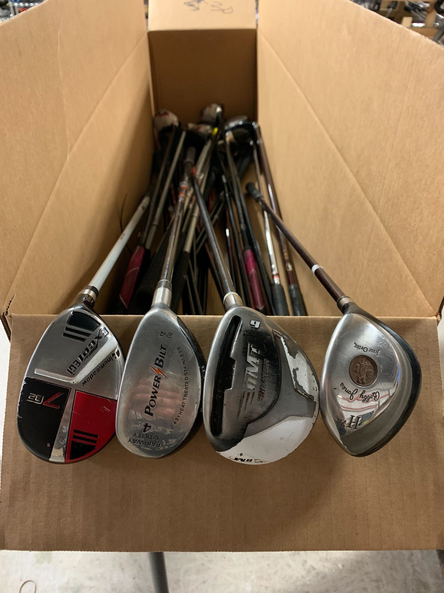 Wholesale Lot of 30 Bobby Jones, Powerbilt, etc. Hybrids-Next Round