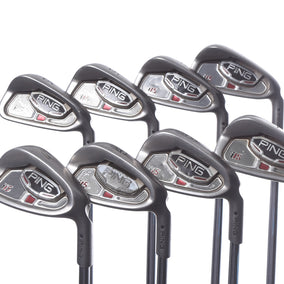 Used Ping i15 Iron Set - Right-Handed - 3-PW - Stiff Flex- Black Dot-Next Round