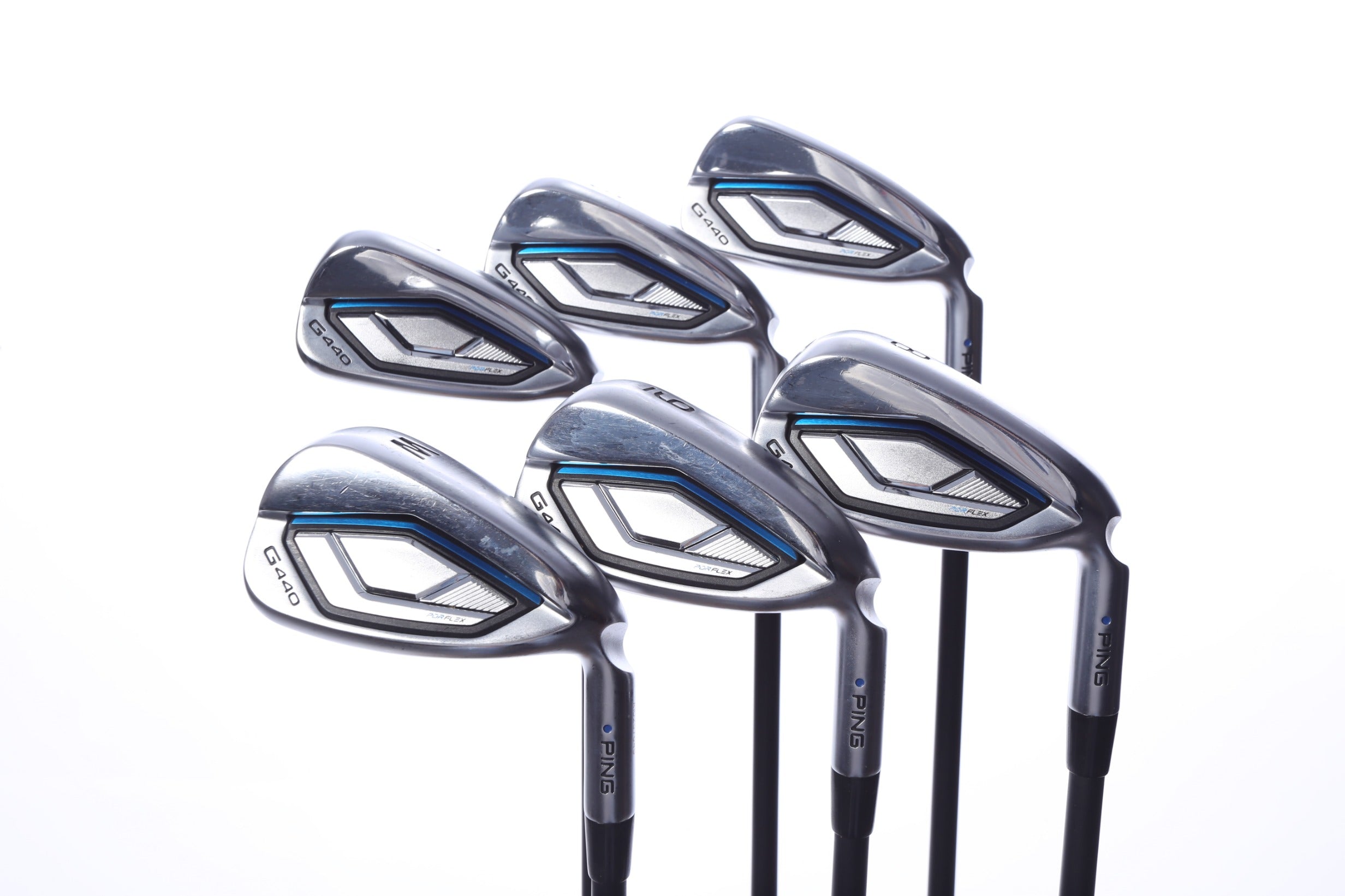 Used Ping G440 Iron Set - Right-Handed - 5-PW - Soft Regular Flex-Next Round